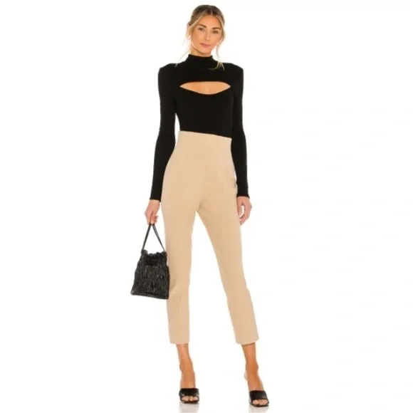 Michael Costello x REVOLVE Evelyn Bodysuit in Black Size Small - Picture 4 of 9